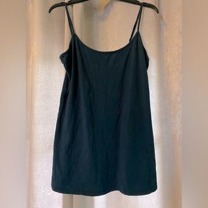 Old Navy Spaghetti Strap Navy Blue Tank Top— Size L